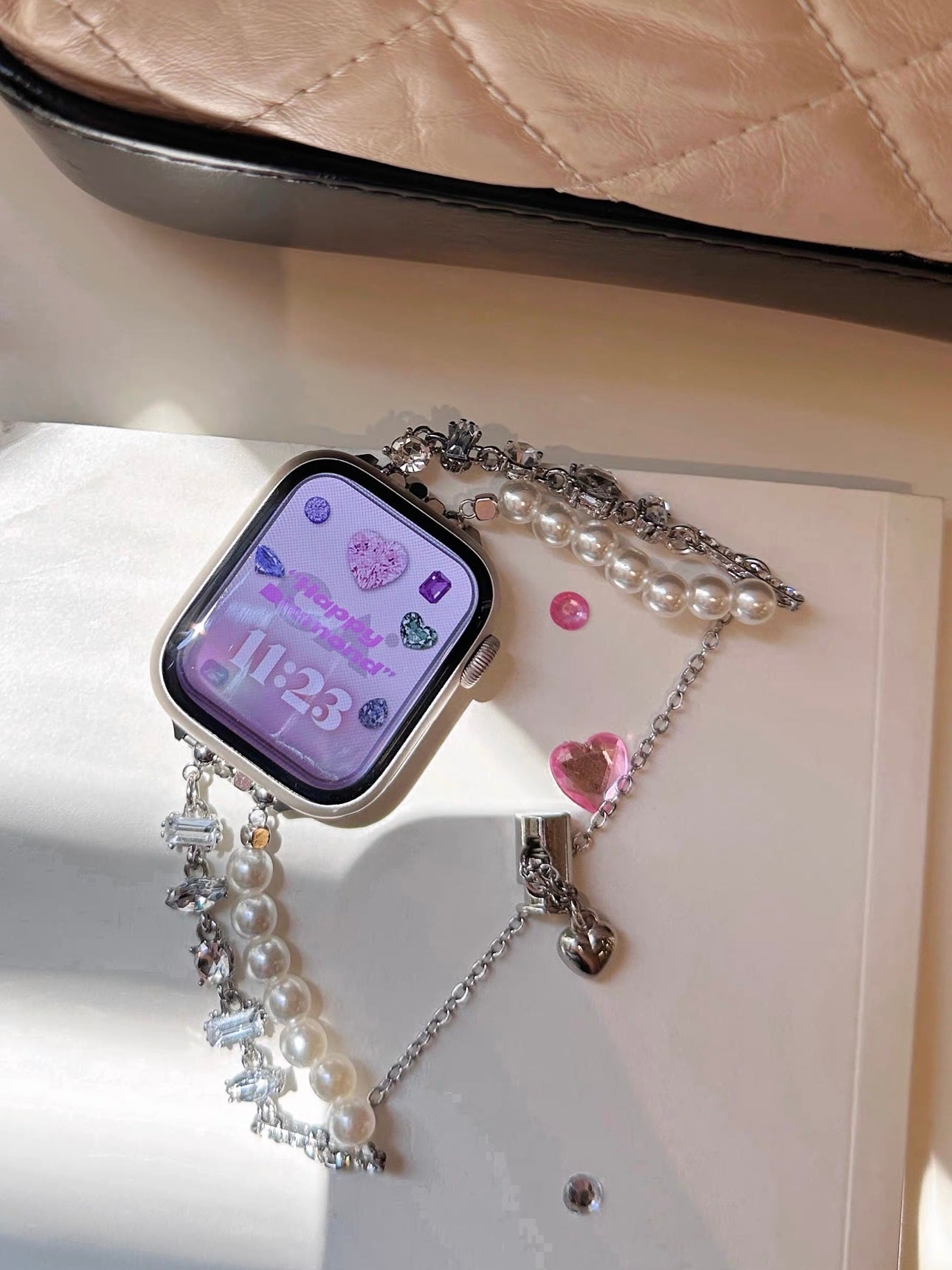Pearl Shine Apple Watch Band