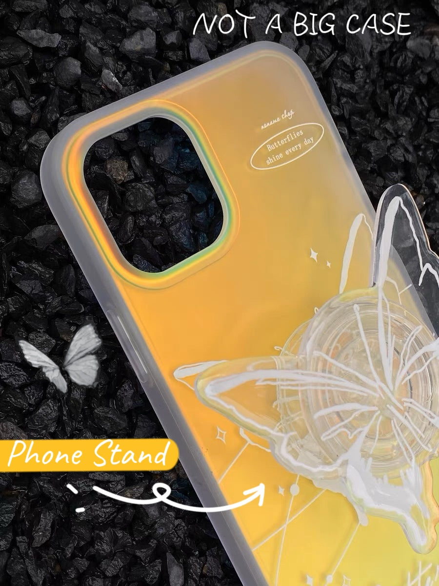 Butterfly Laser iPhone Case
