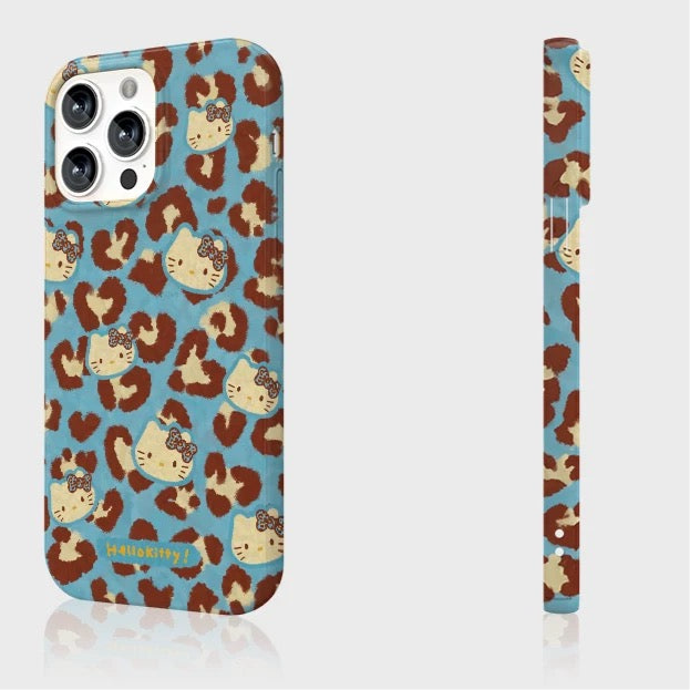 Leopard Hello Kitty iPhone Case
