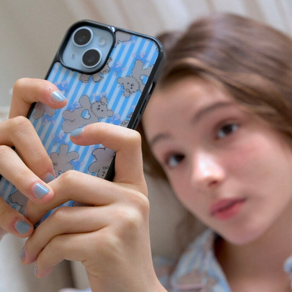 Little Dream Bear Epoxy Bumper iPhone Case