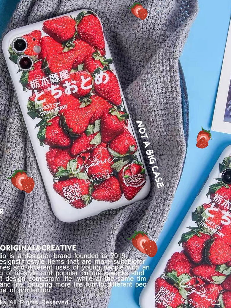 Fresh Strawberry iPhone Case