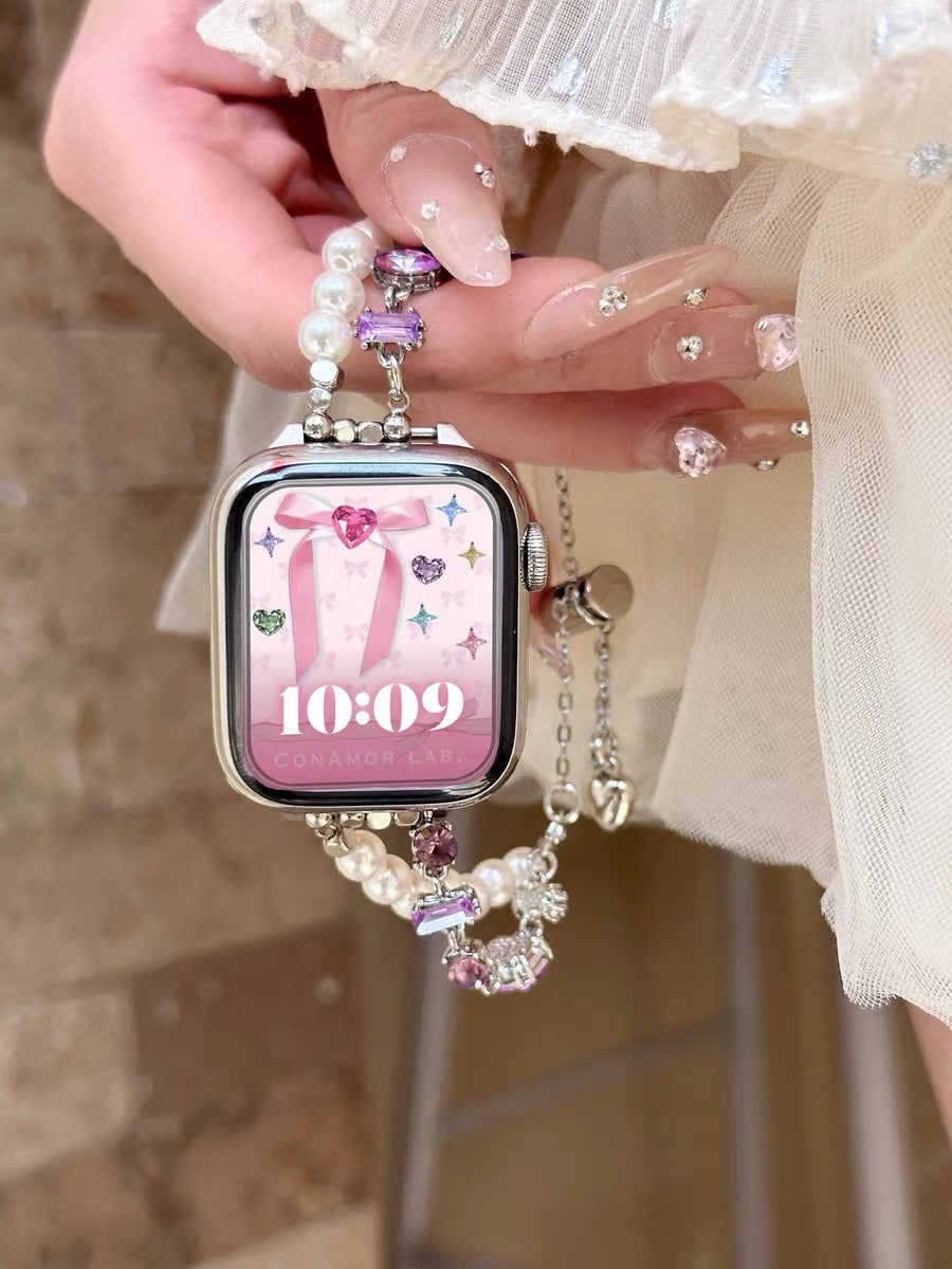 Pearl Shine Apple Watch Band