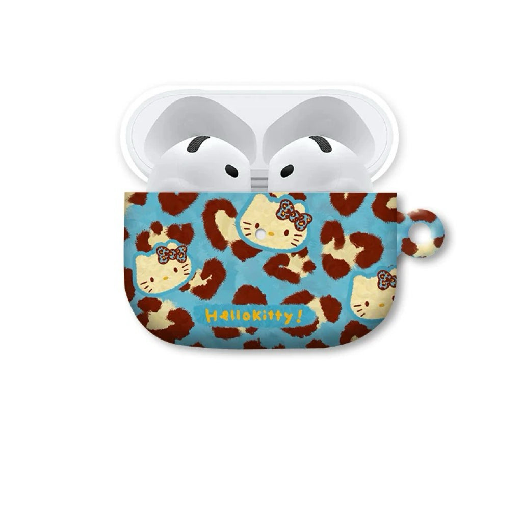 Leopard Hello Kitty AirPods Case