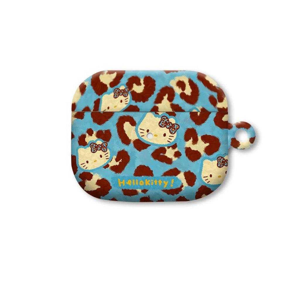Leopard Hello Kitty AirPods Case