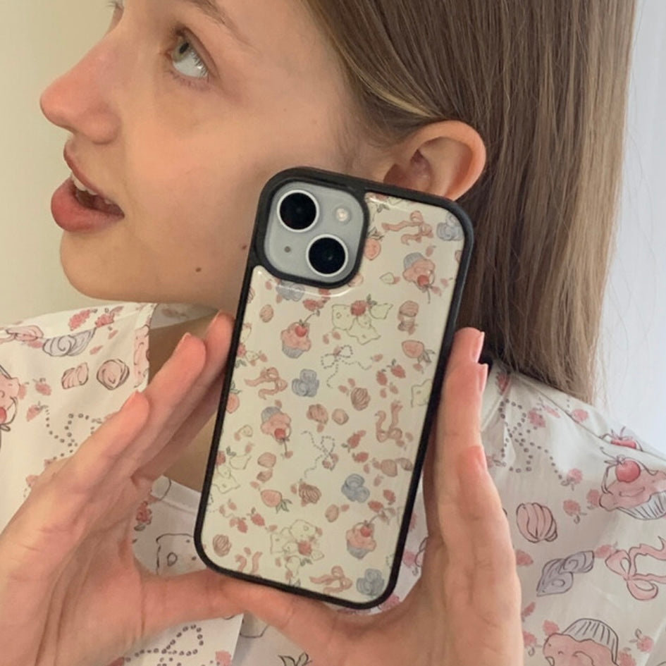 Petit Pâtissier Musemood Epoxy Bumper iPhone Case