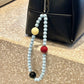 Soft Sky Beaded Phone Charm