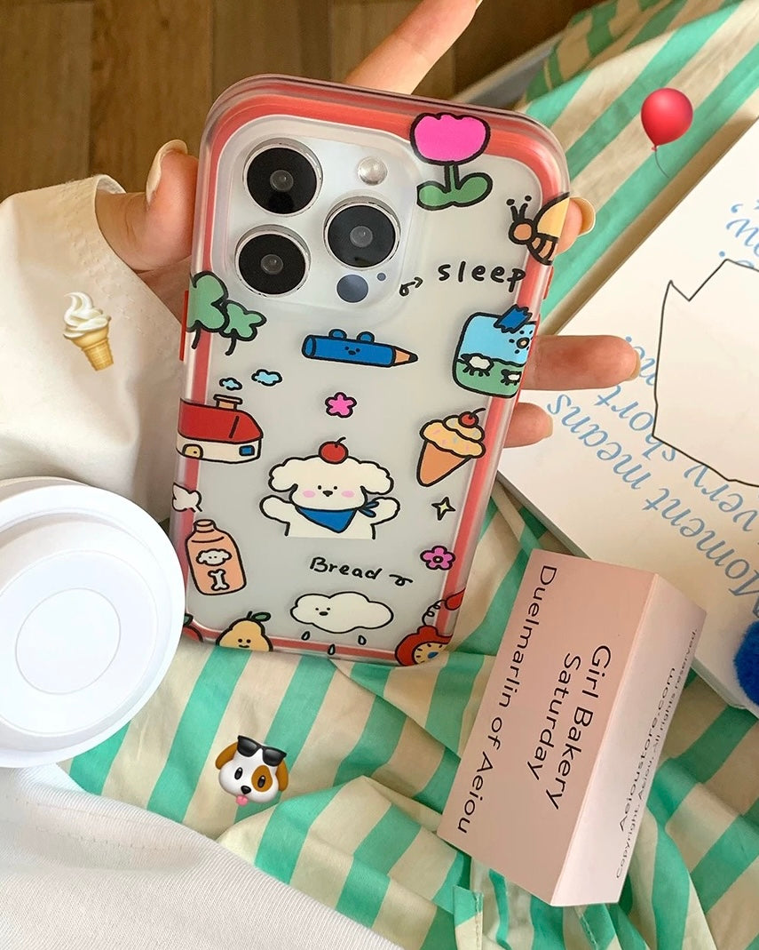 Happy Weekend Clear iPhone Case