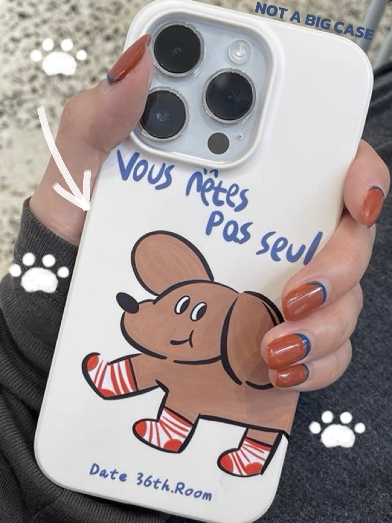 Paws in Patterns iPhone Case