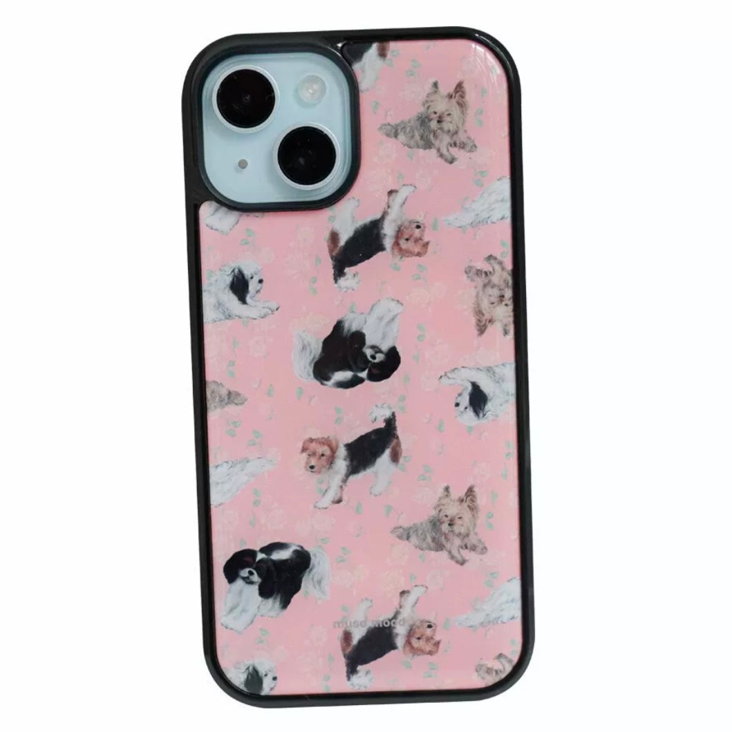 Paris Dog Musemood Epoxy Bumper iPhone Case