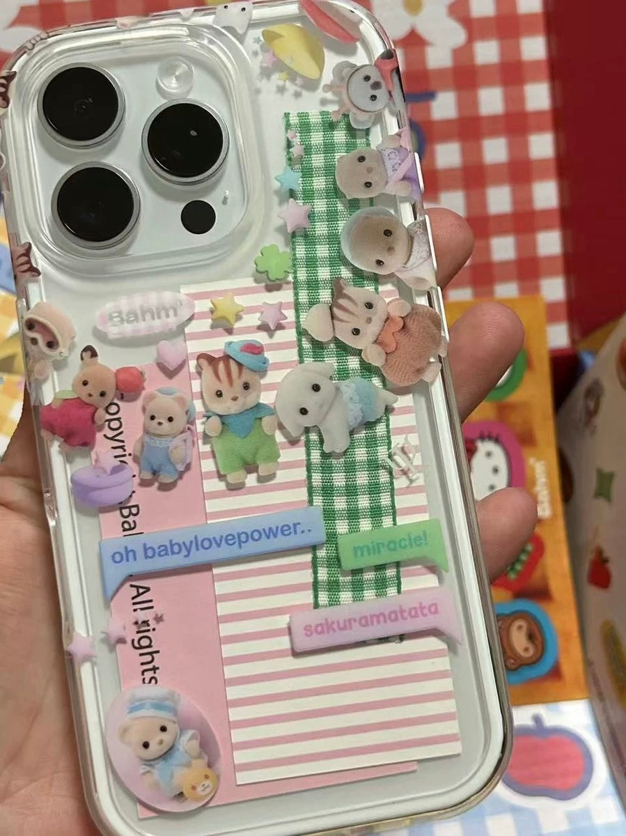 Sylvanian Families Clear iPhone Case