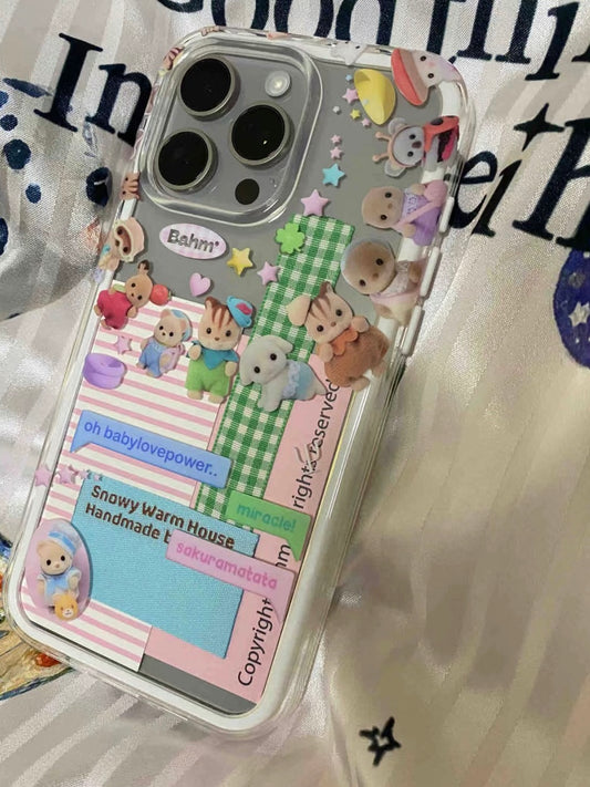 Sylvanian Families Clear iPhone Case