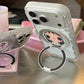 Polka Dot YuY iPhone Case With Phone Stand- MagSafe Compatible