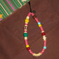 Vibrant Beaded Phone Charm