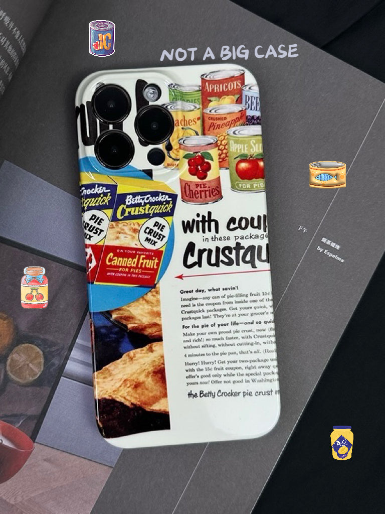 Food Poster iPhone Case