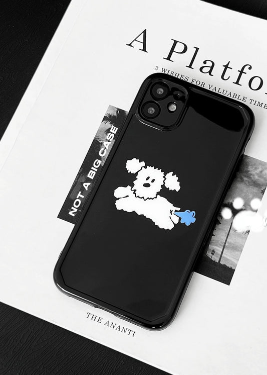 Farting Pup iPhone Case