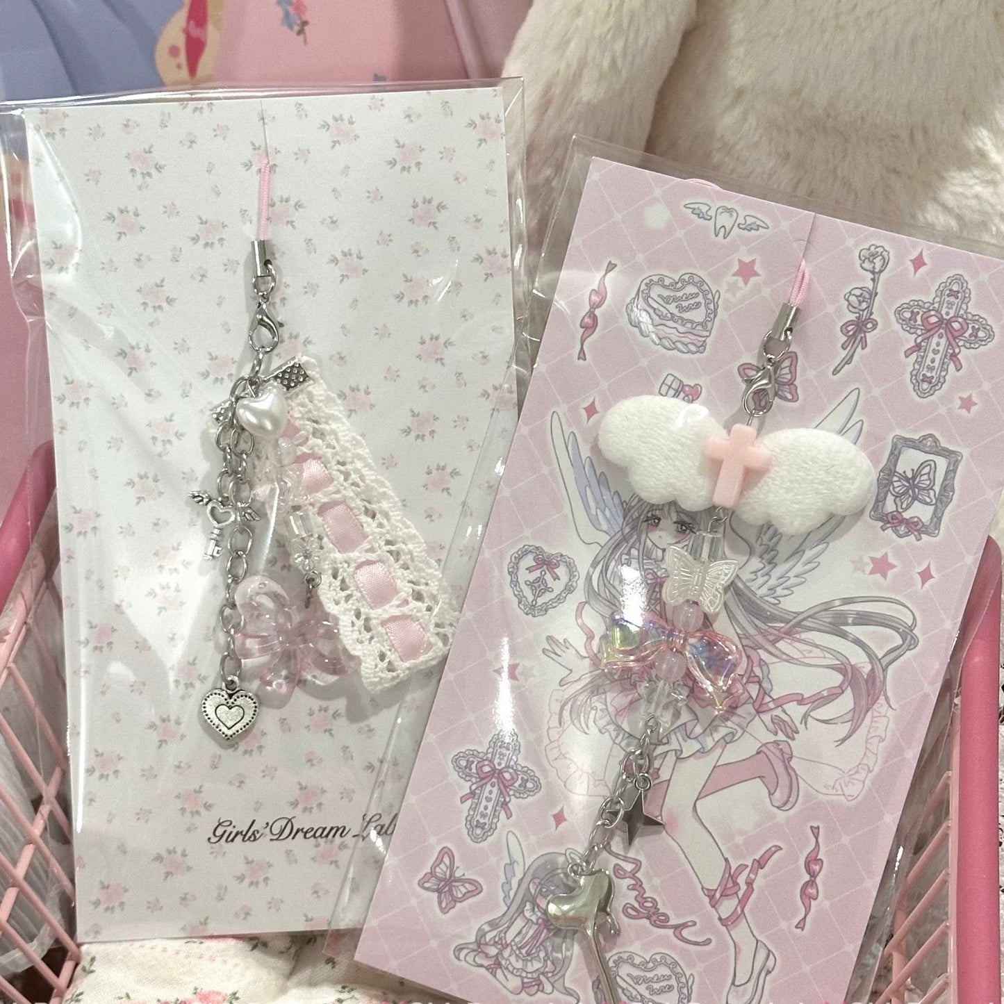 Angle Dream Phone Charm