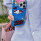 Denim Kitty iPhone Case