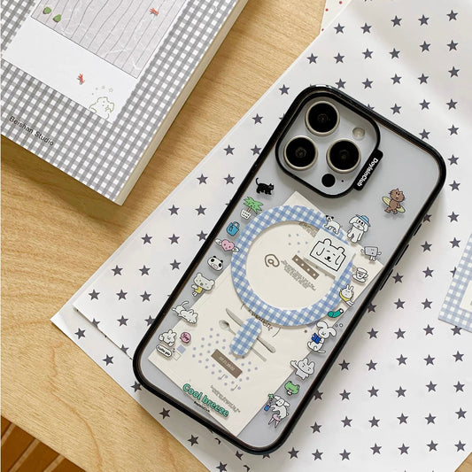 Little Pals Clear iPhone Case - MagSafe Compatible