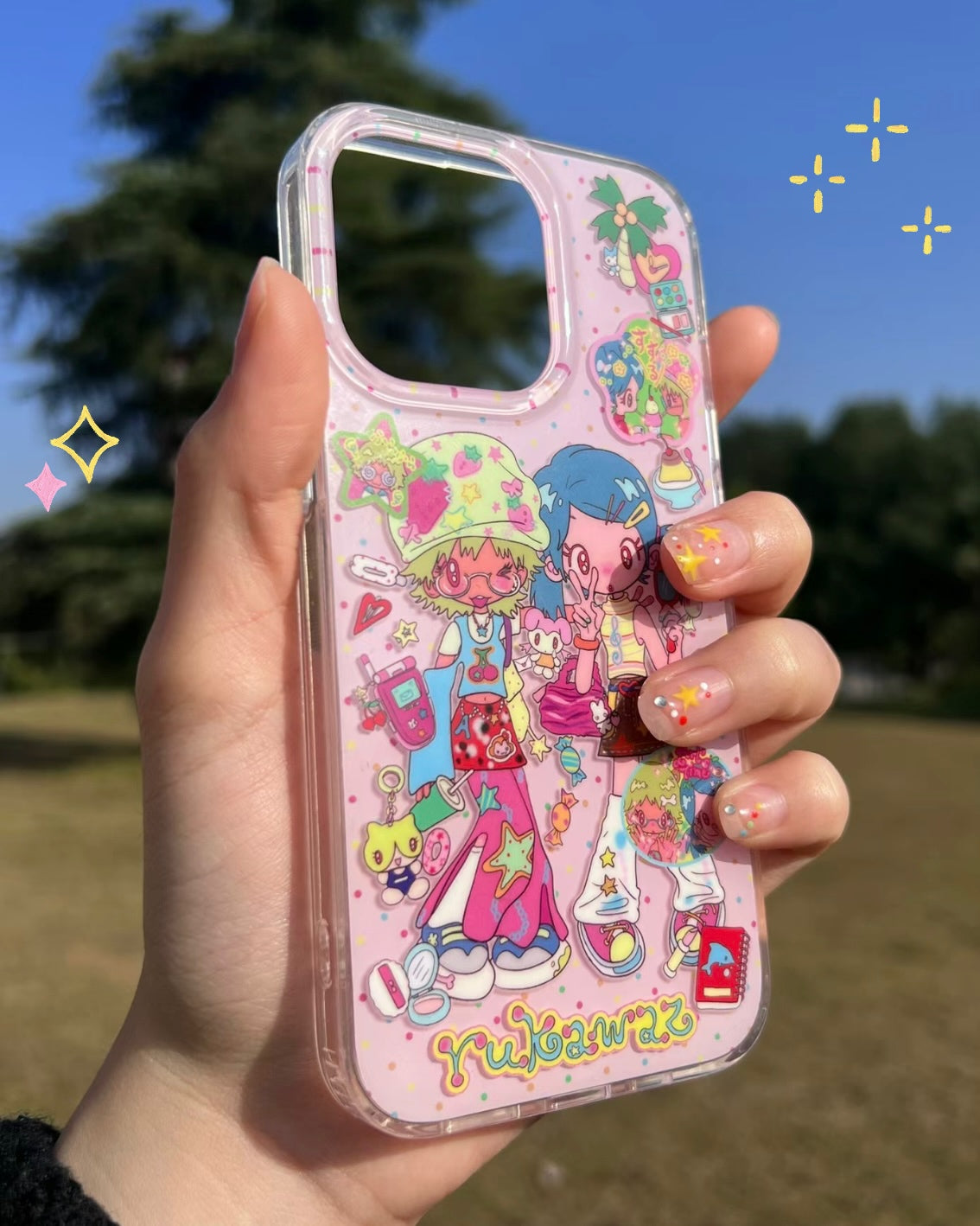 Anime Aura iPhone Case