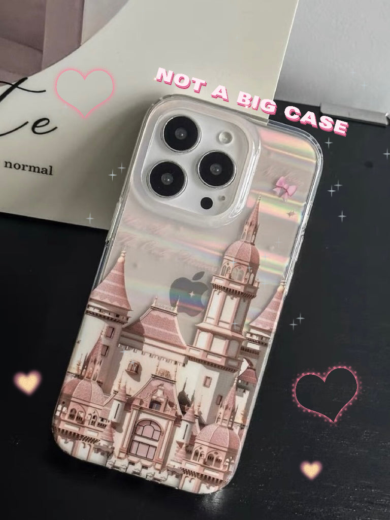 Semi-Transparent Laser Castle iPhone Case