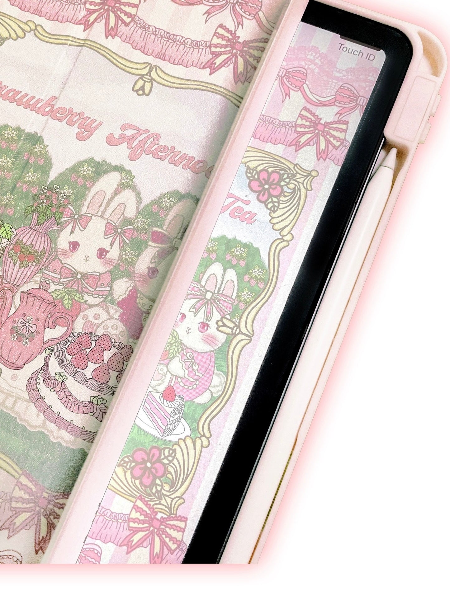 Strawberry Bunny iPad Case