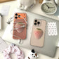 Milk Strawberry Clear iPhone Case