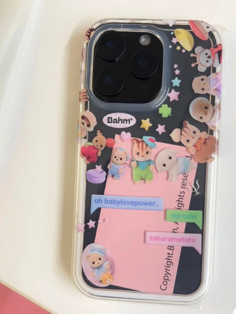 Sylvanian Families Clear iPhone Case