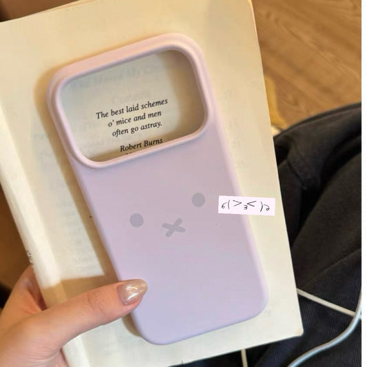 Violet Bunny Silicone iPhone Case