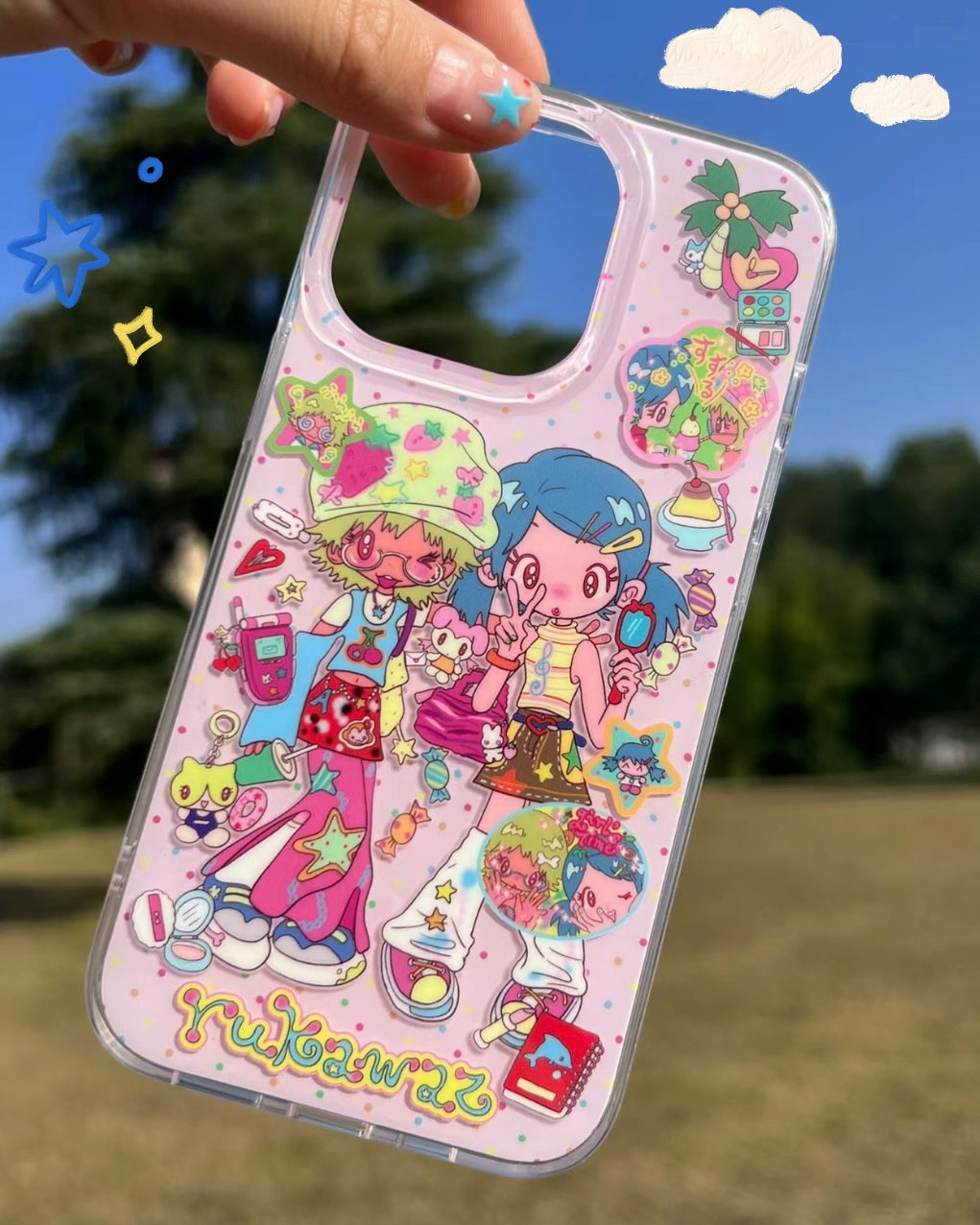 Anime Aura iPhone Case