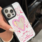 Angel Heart Mirror iPhone Case