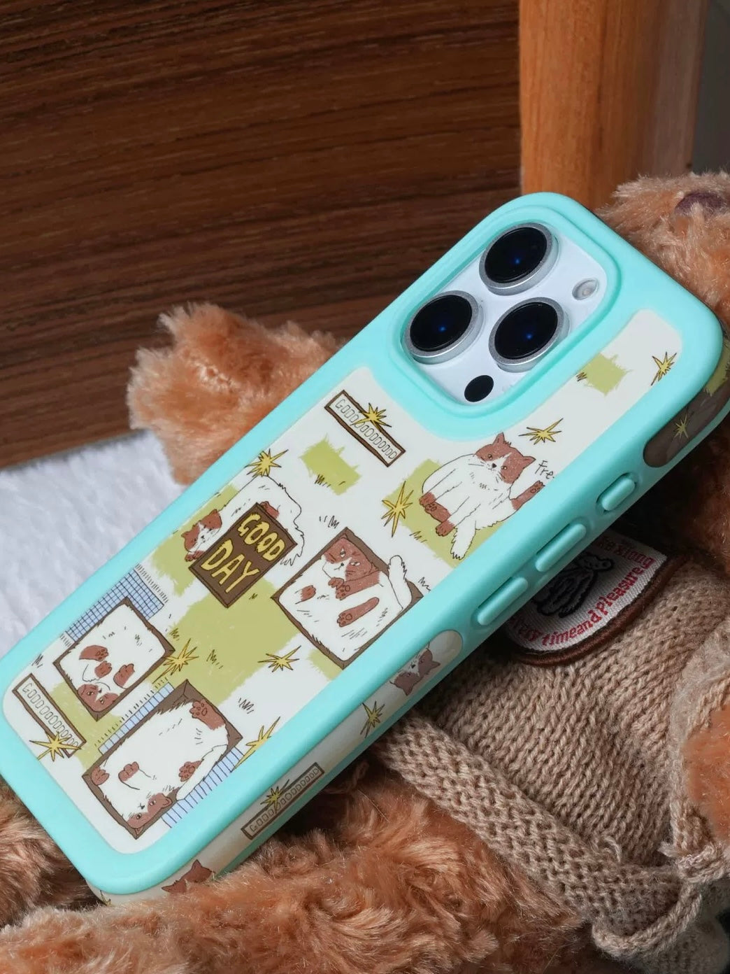 Cozy Kittie iPhone Case - MagSafe Compatible