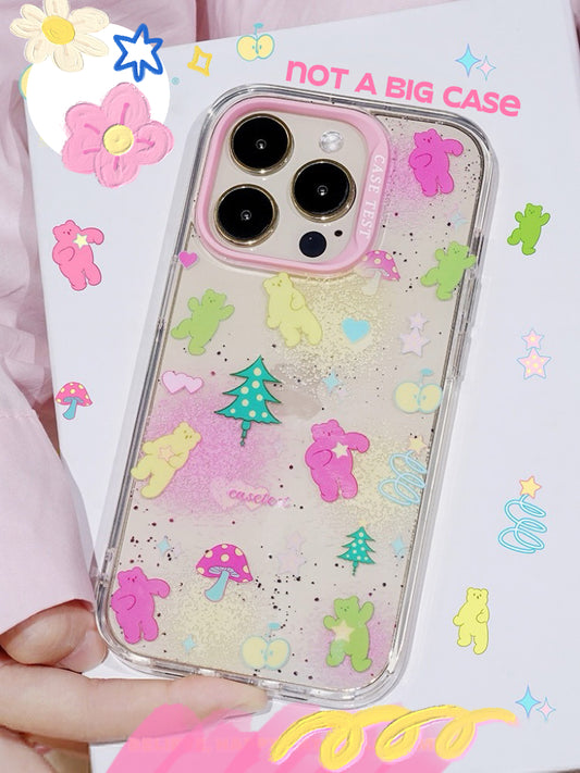 Joyful Bear iPhone Case