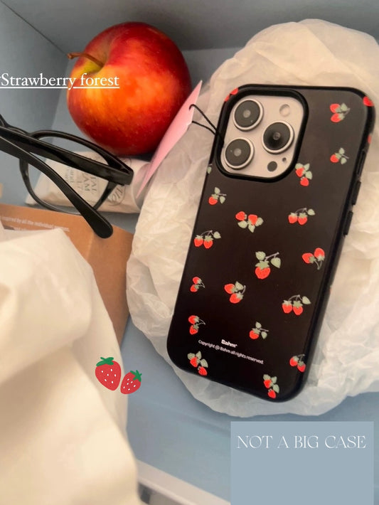 Strawberry Forest iPhone Case