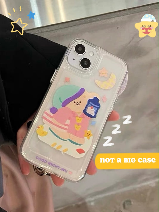 Goodnight Teddy iPhone Case