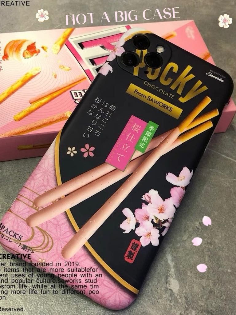 Sakura Pocky iPhone Case