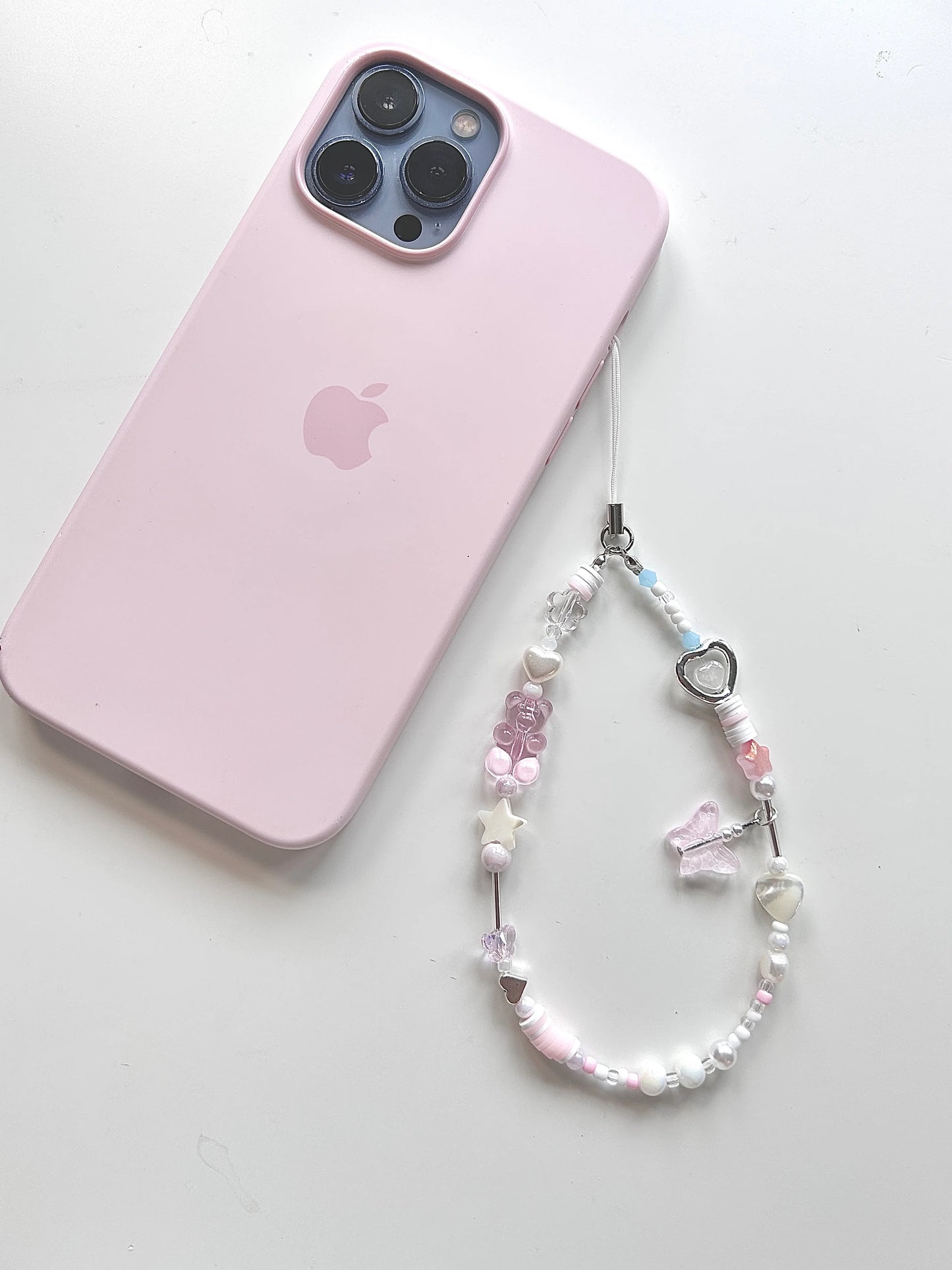 Pinky Ocean Phone Charm