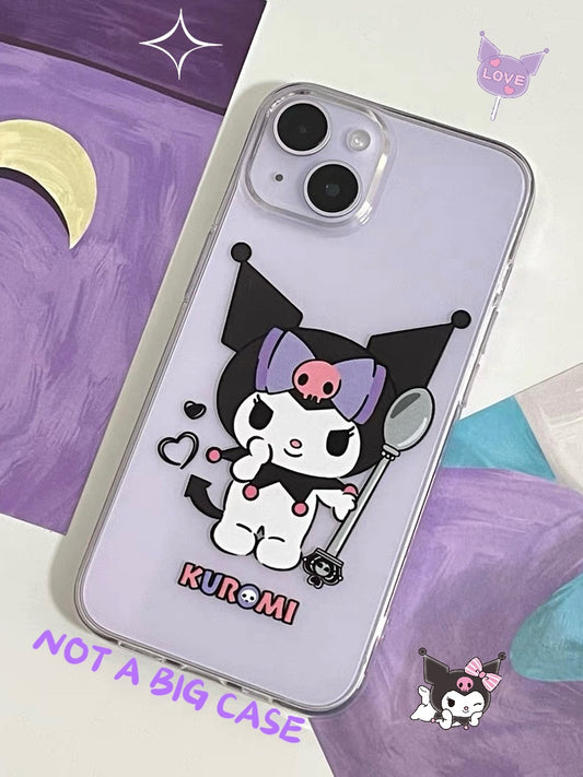 Kuromi Clear iPhone Case