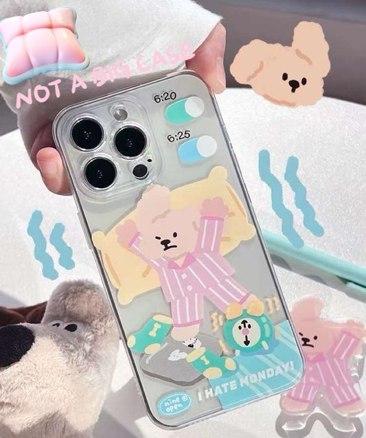 Pajama Pup Clear iPhone Case