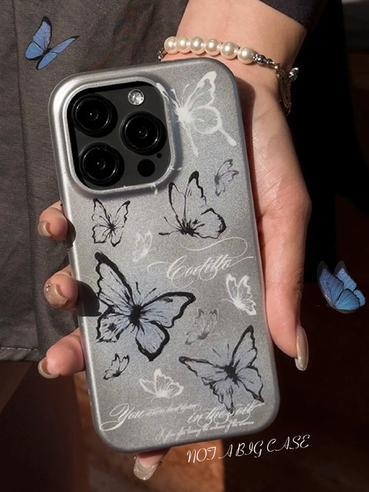 Metallic Butterfly iPhone Case