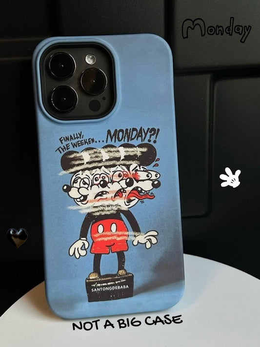 Crazy Monday iPhone Case