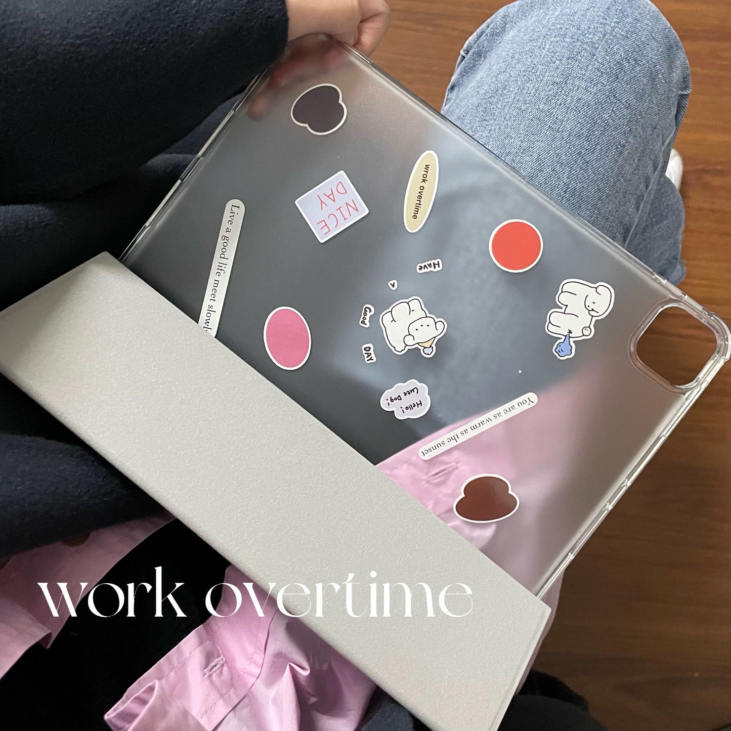 Work Overtime iPad Case