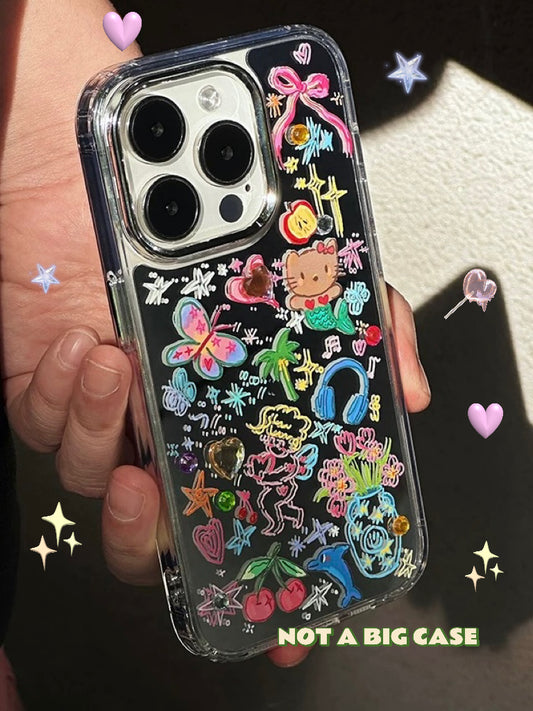 Kitty Mirror iPhone Case